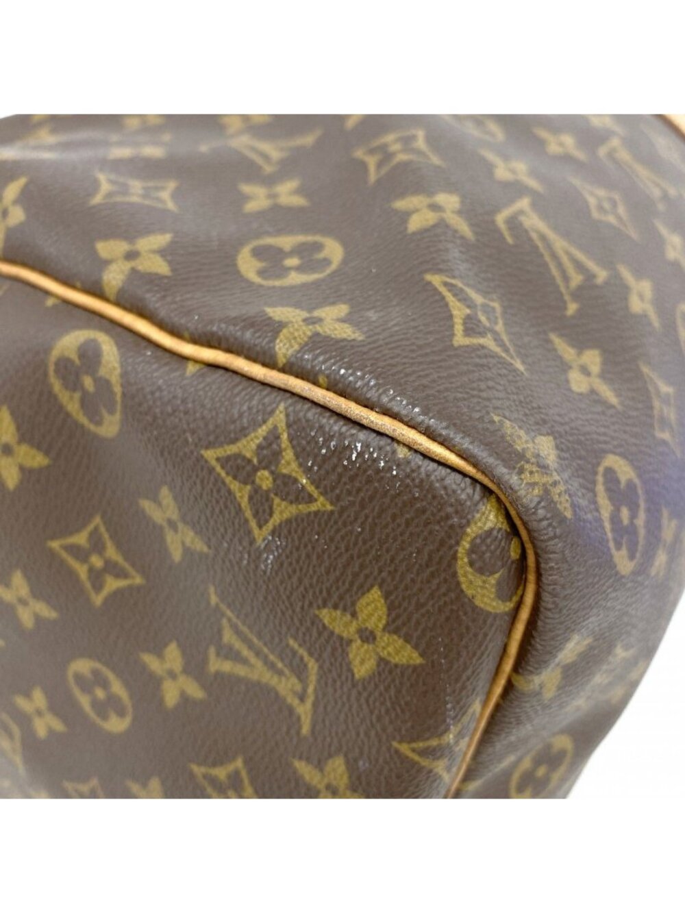 ★SOLD★ Louis Vuitton Boston Bag Monogram Keepall 60 Brown - Picture 6 of 10